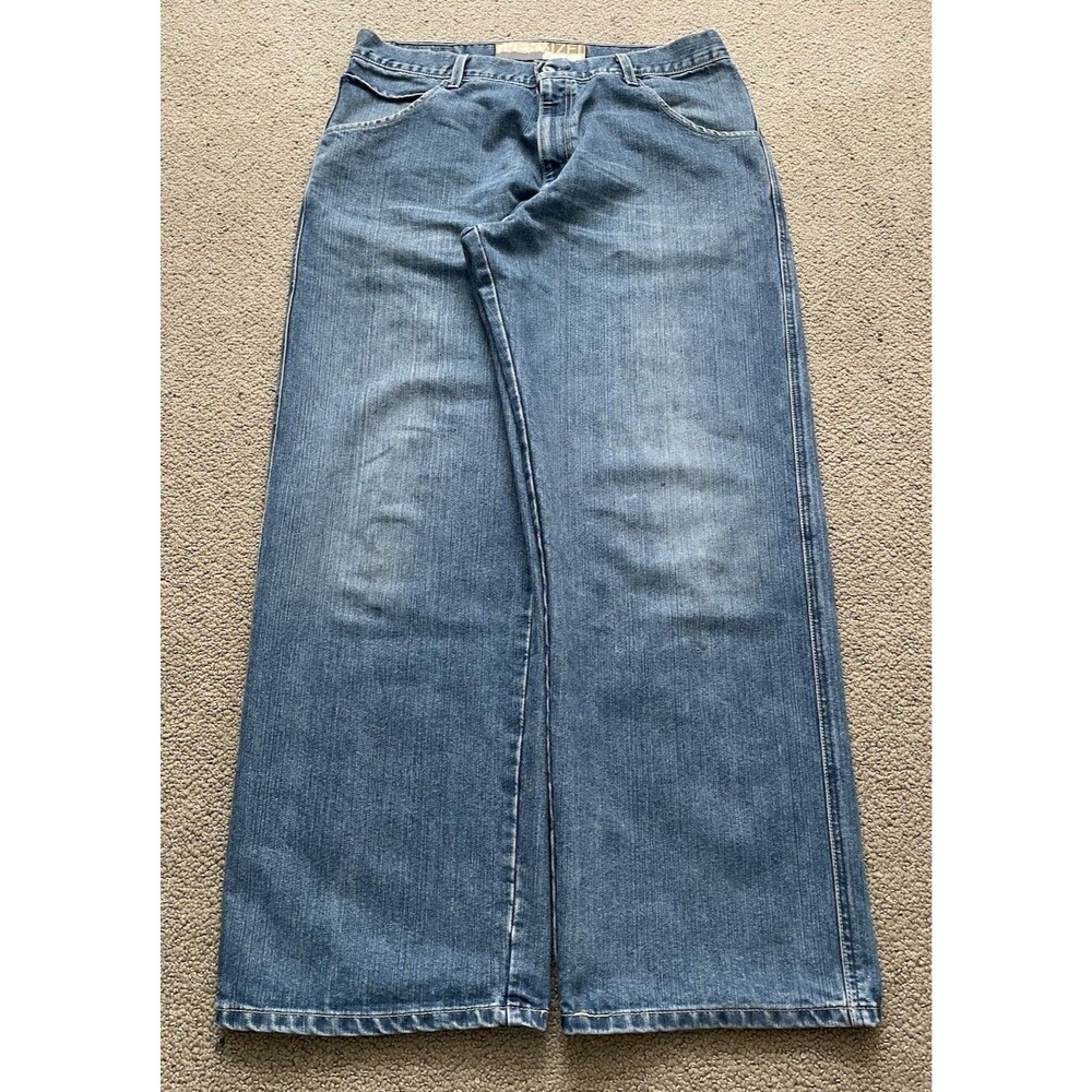 Levis Silvertab Oversized Jeans Wide Leg 34x32 Utility Fit Baggy Blue Y2k